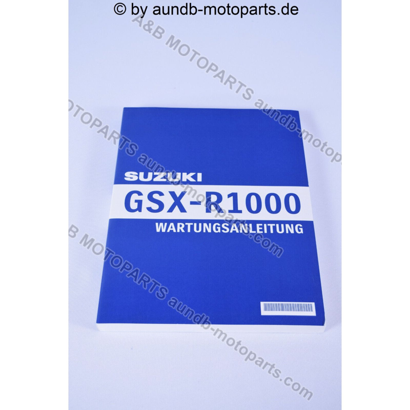 GSXR 1000 K1-K2 Modell 2001-2002 / Werkstatthandbuch deutsch / original  Suzuki / 99500-39212-01G